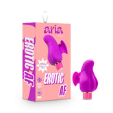 Aria Erotic Af Plum Stimulator Purple STIMULATORS