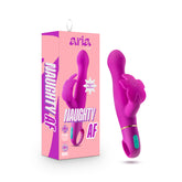 Aria Naughty AF Plum 18.4 cm Butterfly Vibrator VIBRATORS-RABBIT
