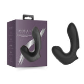 Ashella Vibes Black G-spot Clitoral Thumper Finger Vibe Waterproof Finger Stimulator
