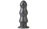 B-7 Tango 7in Anal Dildo Gun Metal Dongs Big
