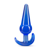 B Yours Large Blue Anal Plug for Comfortable Stretching Butt Plugs