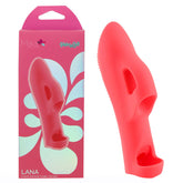 Maia Lana – Silicone Finger Vibrator Red Finger Stimulator
