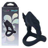 Maia Rocky USB Rechargeable Vibrating Cock and Balls Ring – Silicone Cock Ring