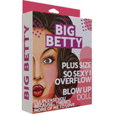 Big Betty Inflatable Love Doll for Adult Entertainment Fun Bachelor & Bachelorette Items