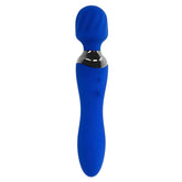 Blue Belle Double-Ended Vibrator with 7 Speeds Rechargeable Electric Massager