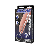 Blue Line 4.25 Inch Stainless Steel Ribbed Urethral Sound Sounding Rods