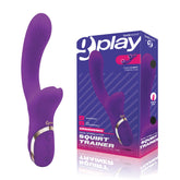 Bodywand G-Play Dual Stimulator Squirt Trainer Purple VIBRATORS-RABBIT