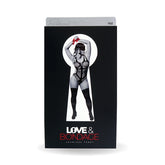 Bondage Set L151 Teddy Black One Size Fits Most Satin and Fishnet Style Costumes