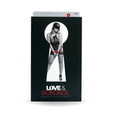 Bondage Set L157 Black Mini Dress One Size Fits Most Dresses