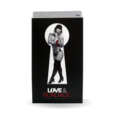 Bondage Set Lace Panty S/M Black with Satin Blindfold and 40-Inch Satin Tie Restraint Costumes