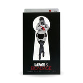 Bondage Set Maid Panty Black Queen Size Magic Silk Love and Bondage Collection Costumes