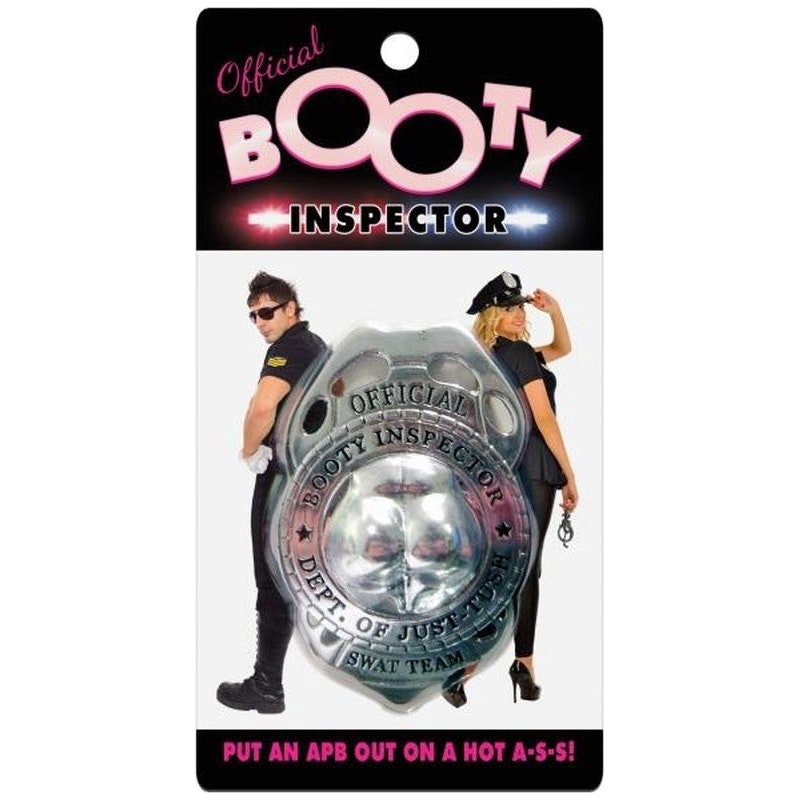 Booty Inspector Badge Default Title Gag Gifts & Novelties Booty Inspector Badge Default Title Gag Gifts & Novelties