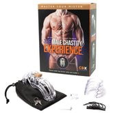 Cockcage The Curve Clear Chastity Device 9.5cm x 3.8cm Clear Cages