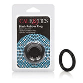 CalExotics Rubber Ring Small Black – Durable Erection Support COCK RINGS