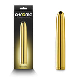Chroma Gold 17 cm Vibrator Gold BULLETS