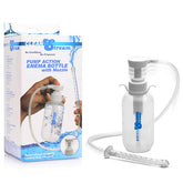 CleanStream Pump Action Enema Bottle with Nozzle 300 mls Douches