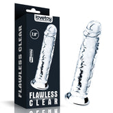Clear Dildo 7in - Crystal-Clear Realistic Pleasure Toy Default Title DONGS