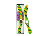 Colourful Camo Entice Double Ended Vibrator Green Finger Stimulator