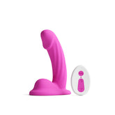 Colours Curve (Pink| Purple| Teal) – Waterproof Vibrating Dildo Dildos & Dongs