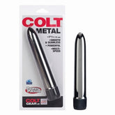 Colt Metal Vibe 7 Inch Multi-Speed Adult Toy BULLETS