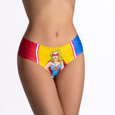 Comics Wonder Girl Slip Lingerie Size S M L XL Extra Large Panties