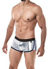 Cut For Men Athletic Trunk Silver Small Mens Trunks