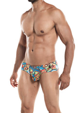 Cut For Men High Cut Cheeky Brief Cartoon Print Small Mens Thongs