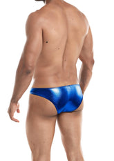 Cut for Men Low Rise Bikini Brief Blue Extra Large Mens Briefs