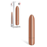Adam & Eve Copper Cutie (Copper) – Rechargeable Slim Bullet Vibrator 10 cm Orange BULLETS & EGGS