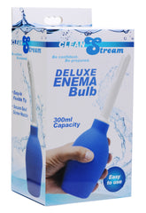 Deluxe Enema Bulb Blue - 10 Oz Cleansing Bottle 5.25 In Douches