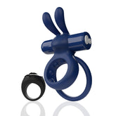 Screaming O Remote Controlled Ohare Vibrating Ring Blue – Deep Rumbling Vibrations Cock Rings Vibrating