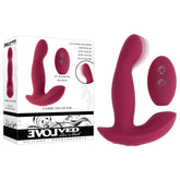 Evolved COME ON OVER - Burgundy 15.9 cm USB Rechargeable Vibrator with Wireless Remote Red > Vibrators > G-Spot