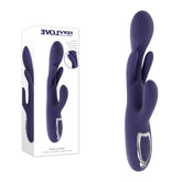 Evolved Bow Down – USB Rechargeable Rabbit Vibrator Purple > Vibrators > Ladies > Rabbit Multi