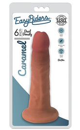 Easy Riders 6 Inch Slim Bioskin Dong in Caramel Dongs Realistic