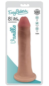 Easy Riders 8 Inch Slim Bioskin Dong Vanilla Color Dongs Realistic