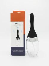 Emico Automatic Douche with Five Spouts and Anti Back-Flow Technology in Black and Clear Douches