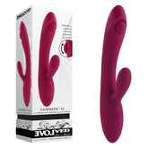 Evolved JAMMIN' G Dual Vibrator 20.1cm Waterproof Red VIBRATORS-RABBIT