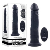 Evolved THUNDER Vibrator 25cm with Remote Control Black Couples Toys