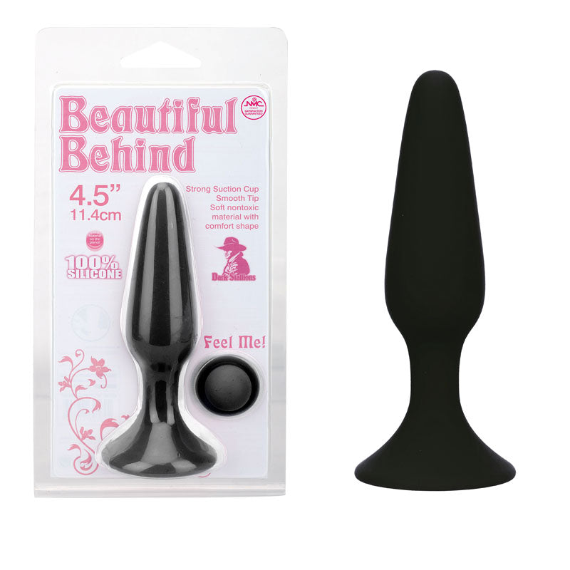Beautiful Behind – Slim 11.5 cm Butt Plug Black Butt Plugs Beautiful Behind – Slim 11.5 cm Butt Plug Black Butt Plugs
