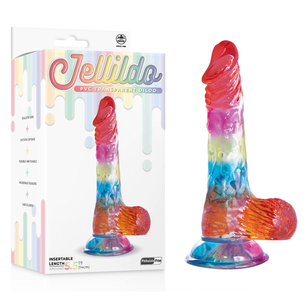 Jellido 14cm Dildo (Clear) – 14cm Dildo Coloured DONGS Jellido 14cm Dildo (Clear) – 14cm Dildo Coloured DONGS