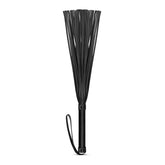 Faux Leather Flogger in Black for BDSM Play Default Title Whips & Paddles