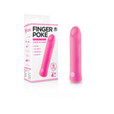 Finger Poke 4 Inch Vibrating Bullet Pink Finger Stimulator