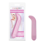 First Time Mini-G Pink Curved G-Spot Vibrator 4.5 Inch Compact Waterproof Massager BULLETS