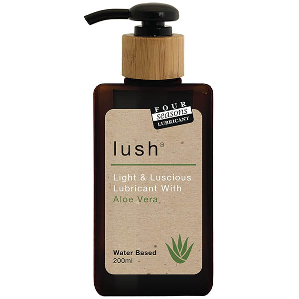 Four Seasons Lush Aloe Vera Lubricant 200ml Default Title Water Based Lube Four Seasons Lush Aloe Vera Lubricant 200ml Default Title Water Based Lube