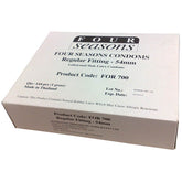 Four Seasons Regular Condoms Bulk Box of 144 Condoms