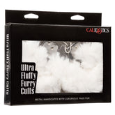Ultra Fluffy White Furry Cuffs – Soft Bondage Handcuffs > Bondage Gear > Handcuffs