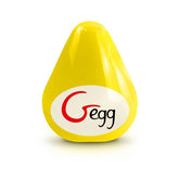 GEgg Masturbator Yellow 6.5cm Compact Pocket Sleeve Yellow Strokers - Cup|Egg
