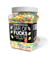 Jar of Fucks I Have to Give – Fruit Flavored Candy Jar > Novelties > Candy & Edible Items