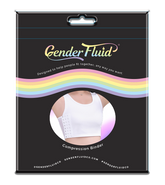 Gender Fluid Chest Compression Binder White 3XL Compression Binders
