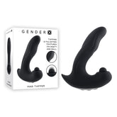 Gender X MAD TAPPER - Double Tapping Vibrating Massager 14.7cm Black > Sex Toys For Ladies > Clitoral Vibrators and Stimulators